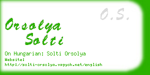 orsolya solti business card